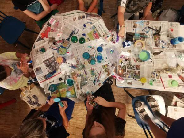 Upcycling Workshop Summer Week Jugenddienst Bozen
